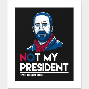 Not my president Posters and Art